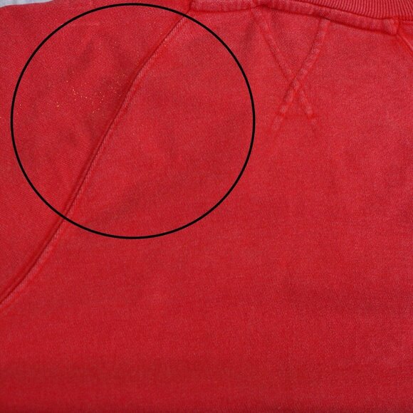 Intimately Free People Slay Ride Sweatshirt Blouse Top Cutout Printed XS 277688 - Picture 9 of 9